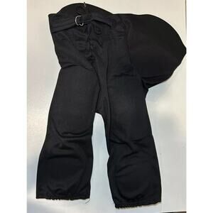 Sports Unlimited Double Knit Adult Integrated Football Pants Size Large Black